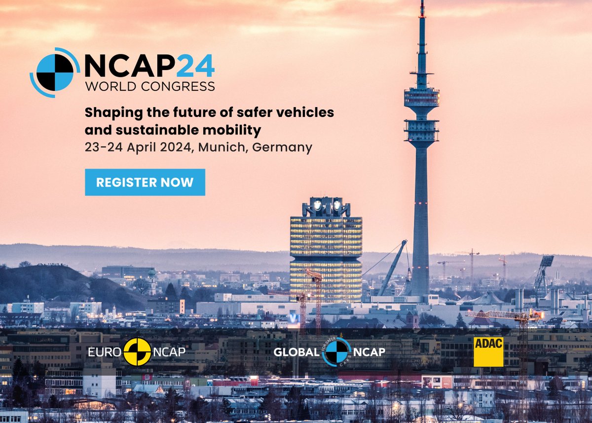 We're looking forward to supporting #NCAP24 as the DMS Technology Partner in Munich on 23-24 April. @DrMikeLenne will be on the speaking panel where there will be a unique opportunity to share insights into the mobility challenges on the road ahead. hubs.ly/Q02rs90F0