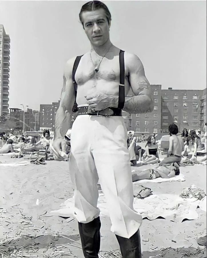 Tony Sirico "Paulie Walnuts Gualtieri" at Brighton Beach in 1978.