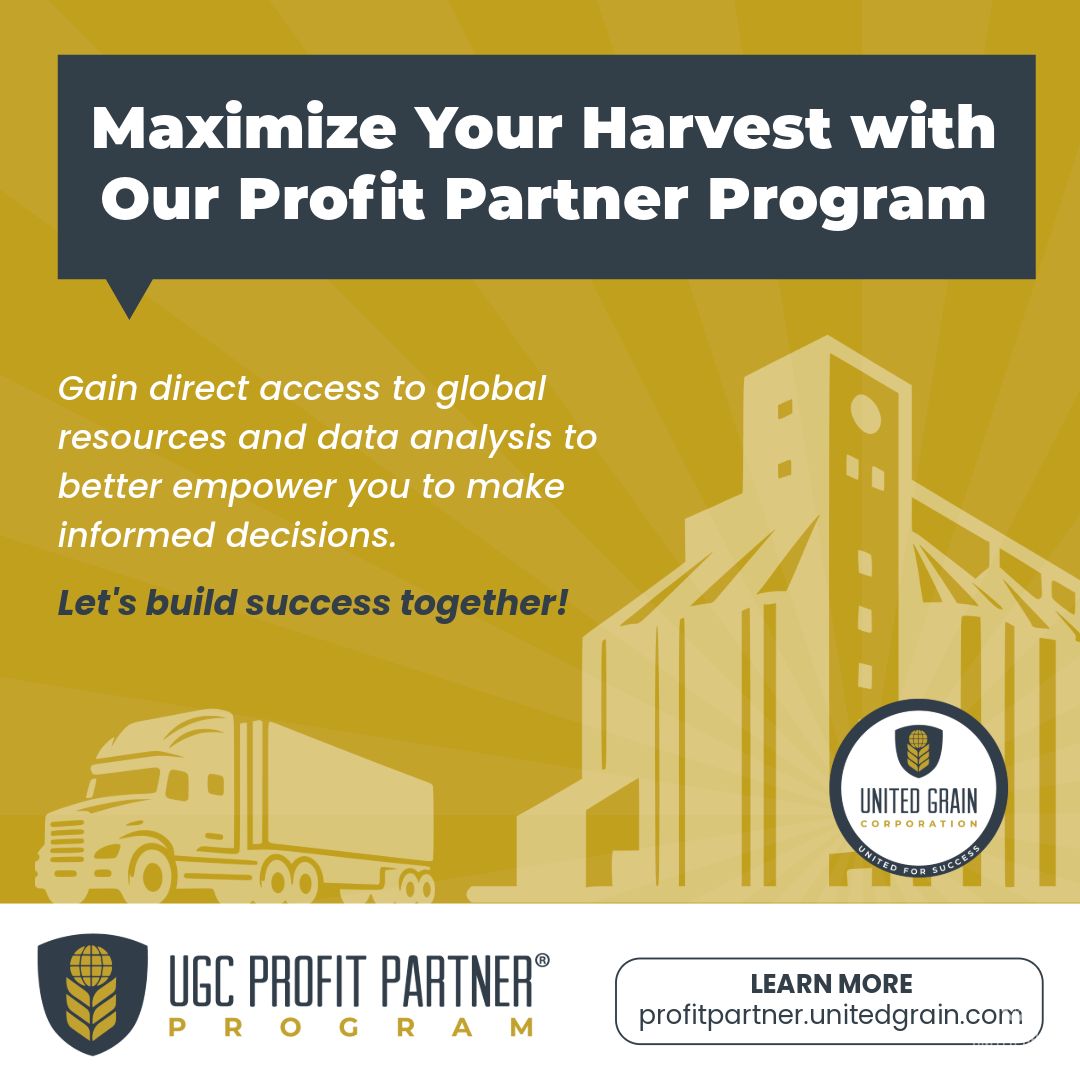🌾 We understand the challenges our farmers face in today's ever-changing market. 📈 That's why United Grain introduced its Profit Partner Program – a division dedicated to helping growers manage risk and maximize opportunities. 💼💡