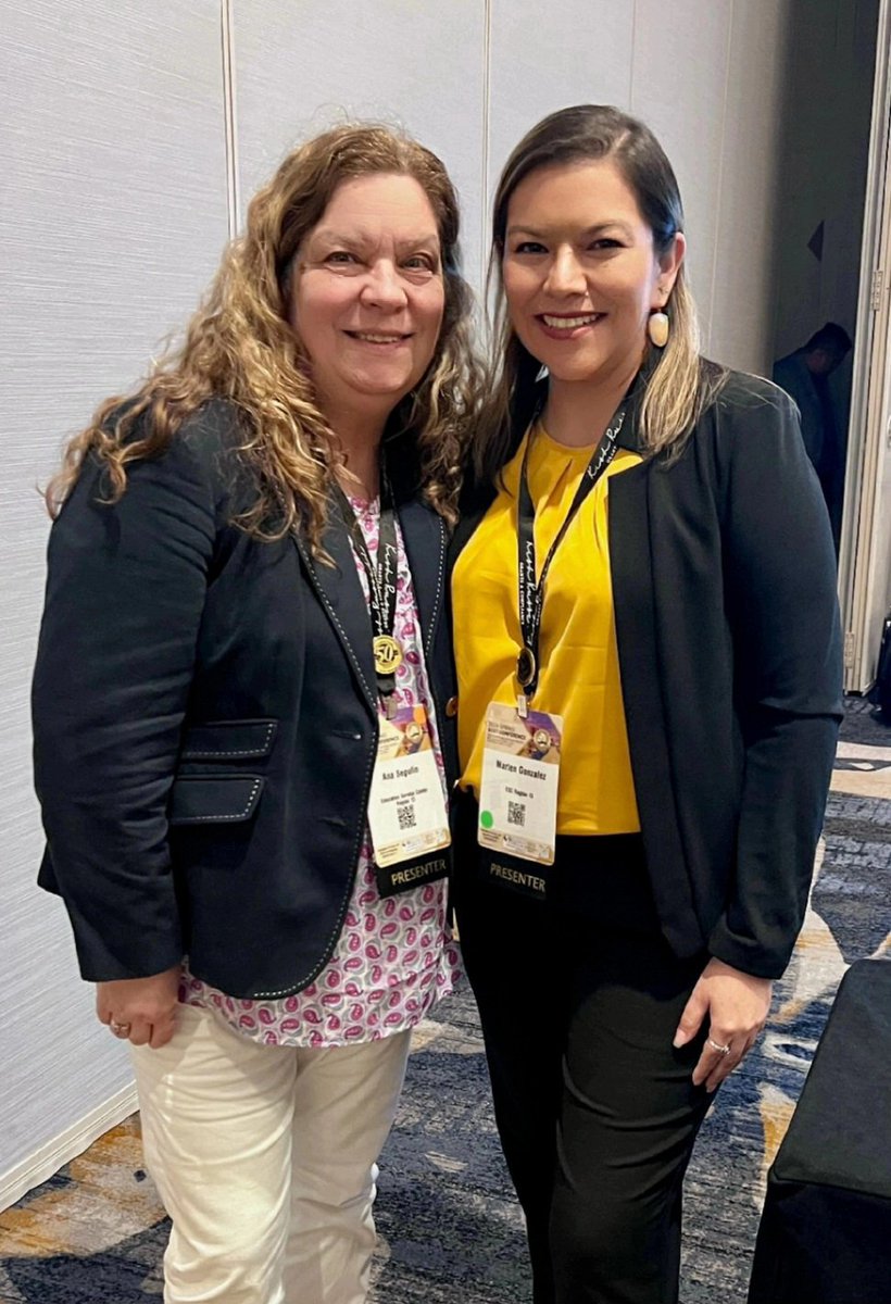 MarlenGlz53's tweet image. Grateful to present with the Elgin ISD Federal &amp;amp; State Director on our successful partnership to ensure our migratory students receive the appropriate academic support they need to succeed in school. #migranted  @R13Multilingual @ElginTxISD @ACETXorg @region13