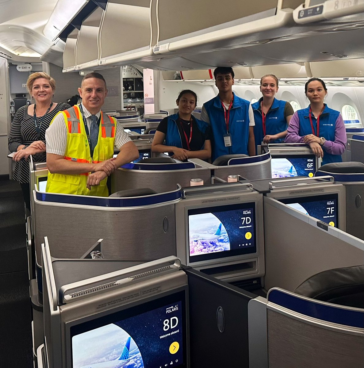 #TeamBNE and our @staralliance partners @SingaporeAir @AirCanada welcomed @aviation_high students this week for an Airport Operations Work Experience insight. Good luck with your continued studies and aviation industry career path! #beingunited #aviation #goodleadstheway