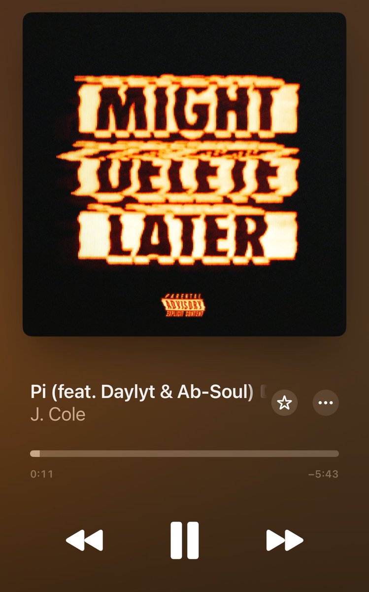 abdashsoulTDE's tweet photo. J. Cole - Pi (ft. Ab-Soul &amp; Daylyt)

OUT NOW 😎 https://t.co/CgjmHrL8Js