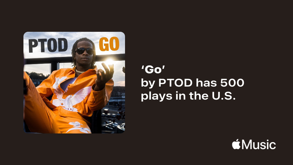 Just passed a new Milestone on <a href="/AppleMusic/">Apple Music</a>. Thanks for listening!
music.lnk.to/CUibFB