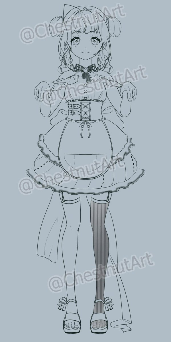 ChestnutArt's tweet photo. Since I see MintFantome is getting back into the swing of streaming, I doodled an outfit update! @Mintfantome, if you like it, please let me know and I'll send the file to you as a welcome back present!
#ミント心霊写真 #MintFantome https://t.co/Z1g3pFneSl