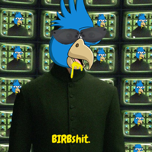 BirbOnBase's tweet photo. Just trying to make it out of the matrix tbh. 

$BIRB will prolly do this for u.

#Ethererum #BaseChain #AltcoinGems https://t.co/d4a2oNxuuK