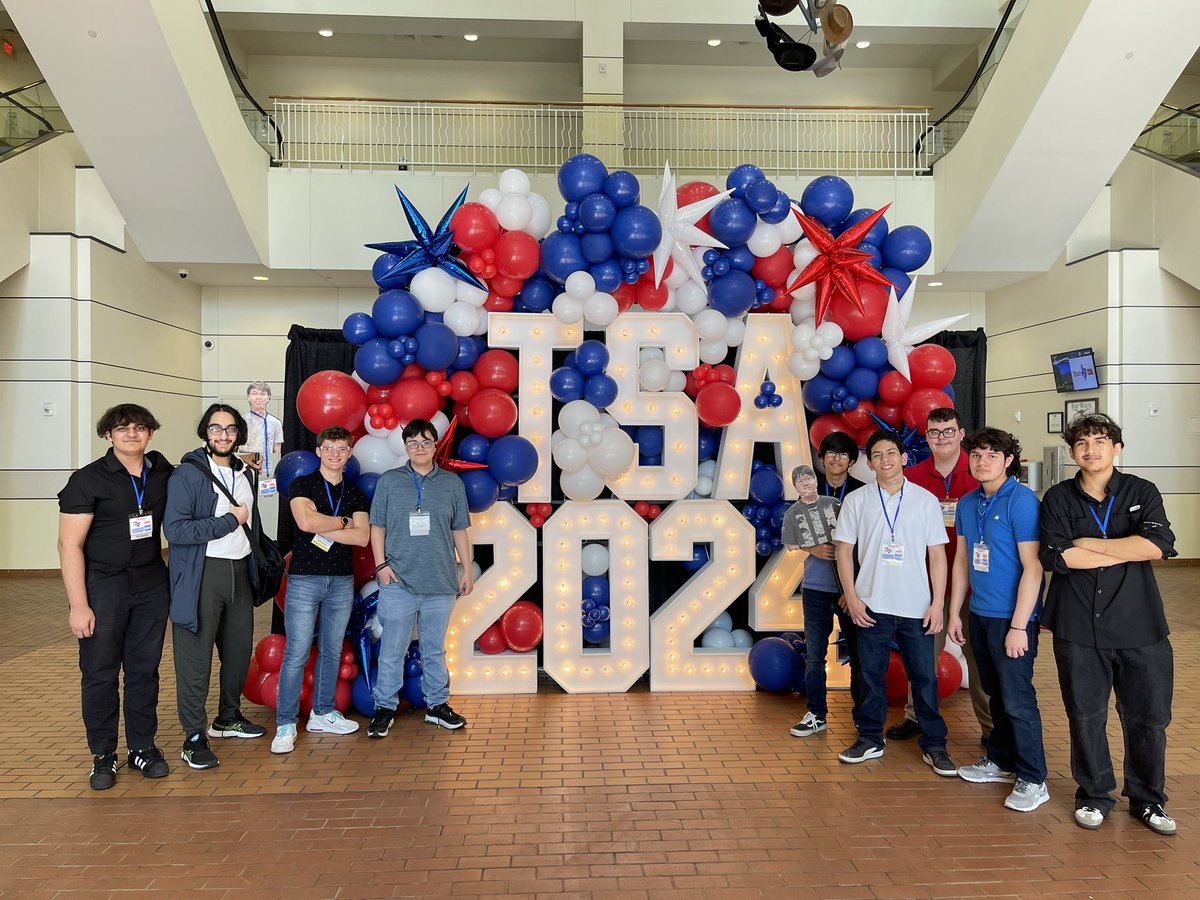 Representing @CypressRidgeHS at Texas TSA State Conference. Ranking 6 (16329C) & 12 (16329B). Eliminations matches tomorrow.