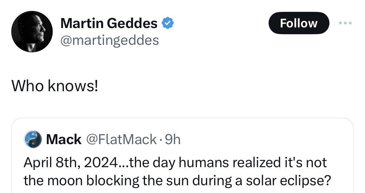 BodyForWife's tweet photo. Who knows? Thousands and thousands of fucking scientists know, Martin, you brainless invertebrate. It IS the goddamn moon you scientifically illiterate pine cone. https://t.co/vqT0Ke1Qkt