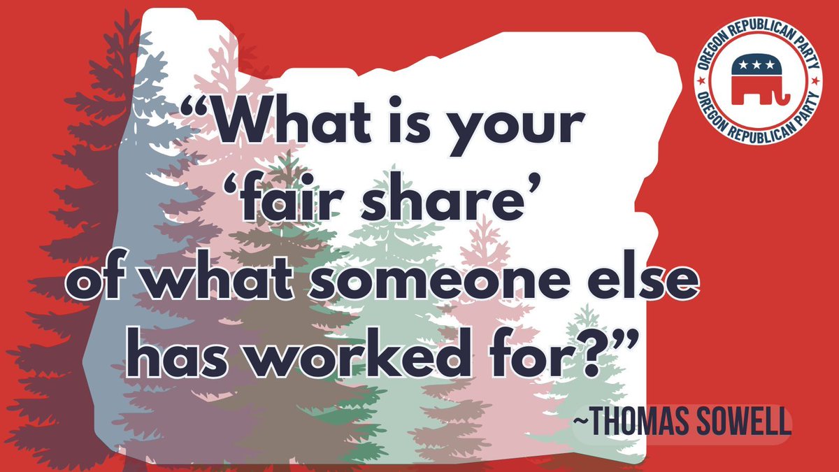 Oregon_GOP's tweet image. And what is my 'fair share' of what you have worked for?
#hardworkpays #workethicmatters #capitalismworks