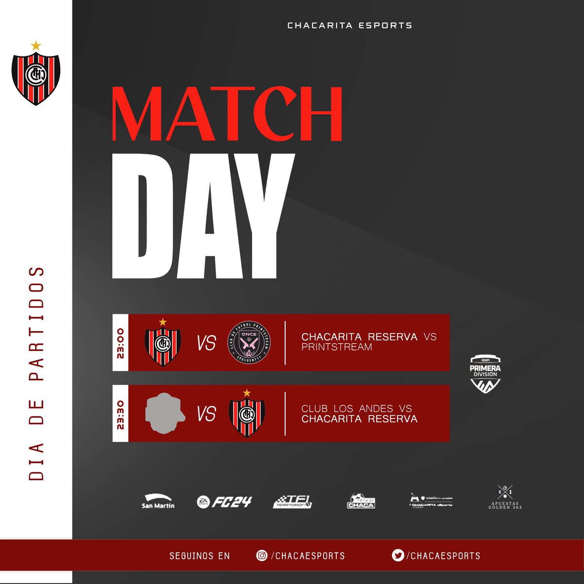 Chacarita eSports tweet media
