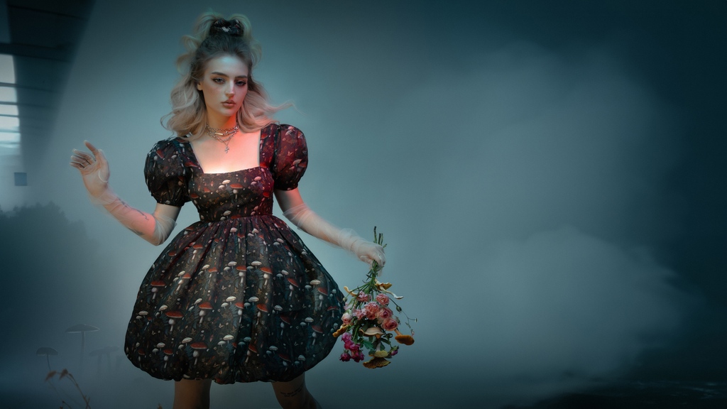 disturbiaco's tweet image. Puffy dress + matching scrunchie + #mushroomcore print = the dreamiest combo 🍄

disturbia.us/collections/wo…

#disturbiaclothing #fairycore #fairyaesthetic #mushroomprint #cottagecore