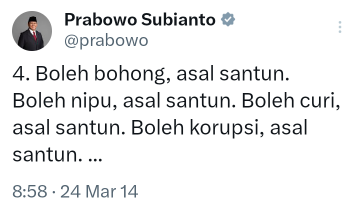 <a href="/bhar13f/">Paradoks</a> Biar korupsinya jalan terus dan aman jadi tersandera .