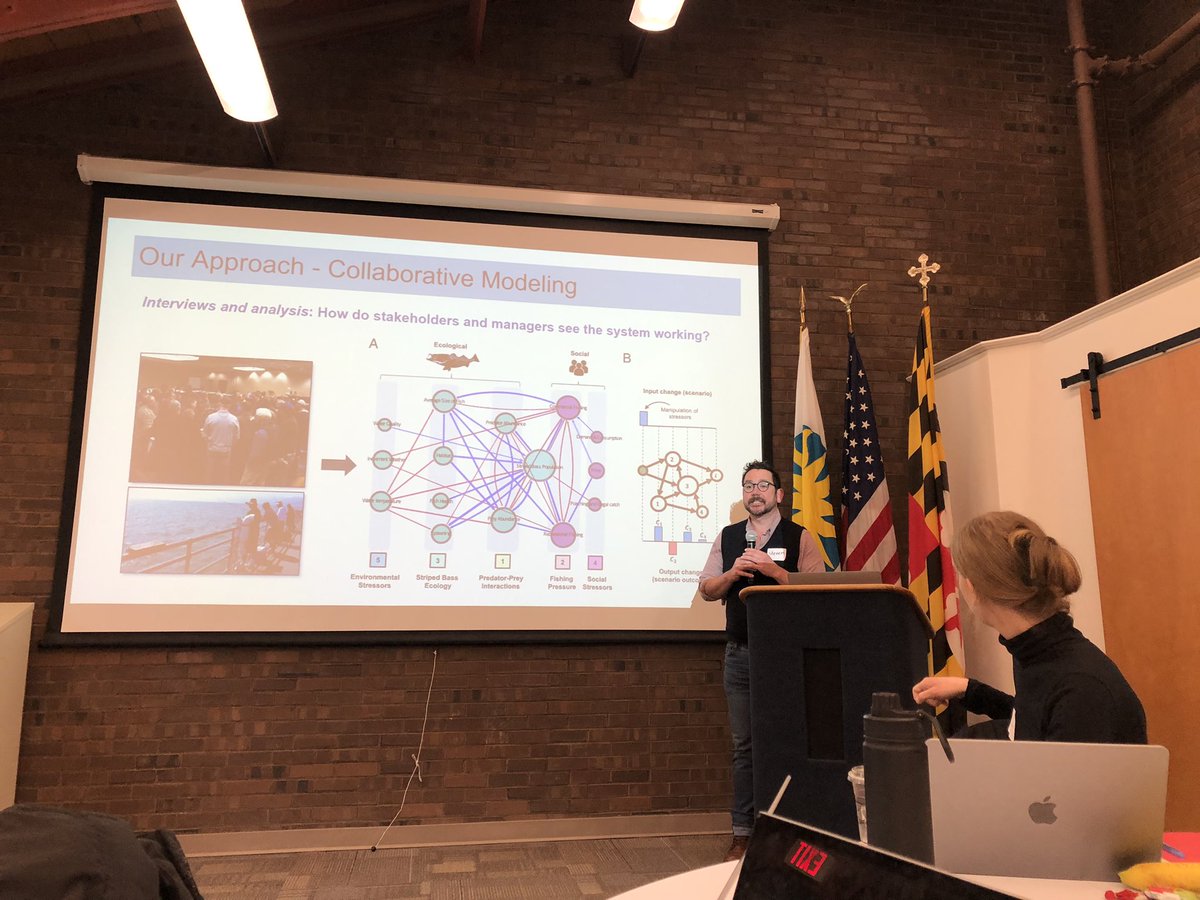 Heading home from the Chesapeake Bay @SmithsonianEnv and my first @LenfestOcean collaborative biodiversity modeling workshop led by superstar postdoc Kelsi Furman, @JEmmettDuffy (& others). Feeling inspired by how generously people shared perspectives - with honesty & curiosity.