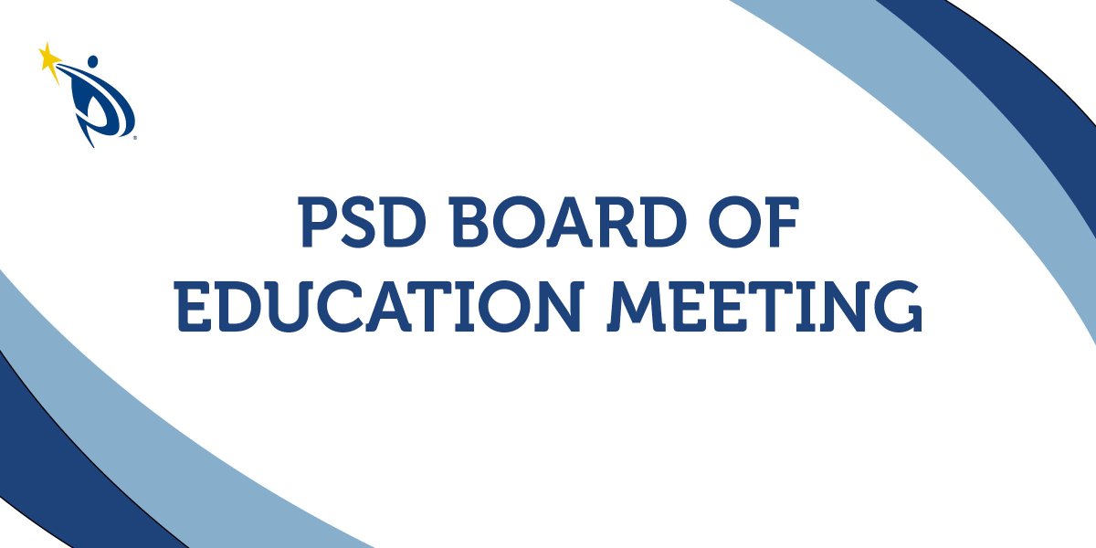 Our Board of Education is meeting at 6:30 p.m. on April 9, and our community is invited to attend. Agenda: bit.ly/3VMJve5 Watch live: bit.ly/PSDTVLive Sign up for community comment here by 5 p.m. Monday: bit.ly/3J9dPZ3