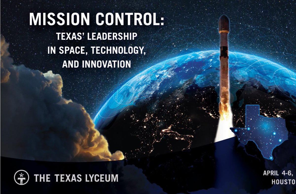 Way to set the stage on the critical role #Houston plays on All Things Considered on #SPACE - Jim Szczesniak <a href="/HouSpaceport/">Houston Spaceport</a> <a href="/AirportsHouston/">Houston Airports</a> &amp;  Michael Heckman <a href="/HoustonFirst/">Houston First</a>. Perfectly timed conference by <a href="/TexasLyceum/">The Texas Lyceum</a> on Mission Control: Texas' Leadership in Space,Tech,Innovation