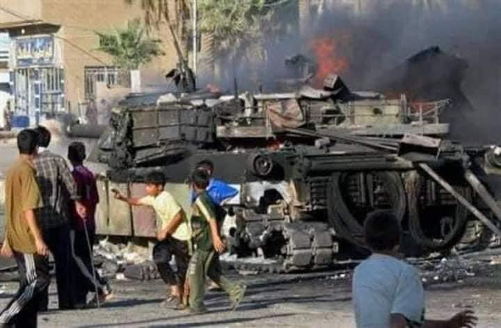 علم واحد گبل بالمگبرة يصول 
عذراً وين چانت هاي الاعلام ؟!