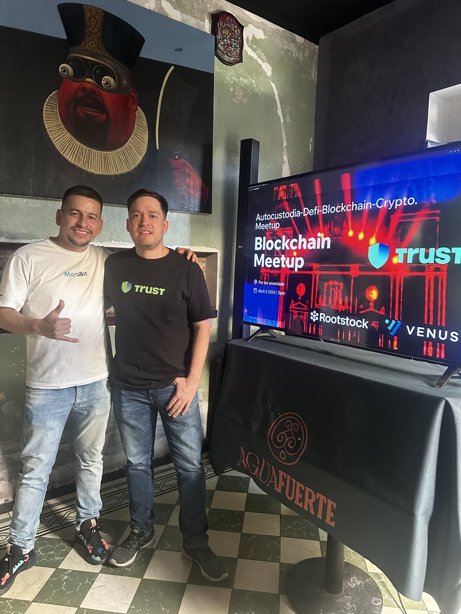 #jaliscotalendland2024 gracias por la invitación <a href="/TrustWalletESP/">Trust Wallet en Español</a> <a href="/TrustWallet/">Trust Wallet</a> <a href="/VenusProtocol/">Venus Protocol</a> <a href="/rootstock_es/">Rootstock Español</a> <a href="/rootstock_io/">Rootstock</a> <a href="/Criptolatinfest/">Cripto Latin Fest</a> <a href="/Elcriptoparcero/">Santiago Guzman ₿ ₿ CriptoLatinFest🇨🇴</a>