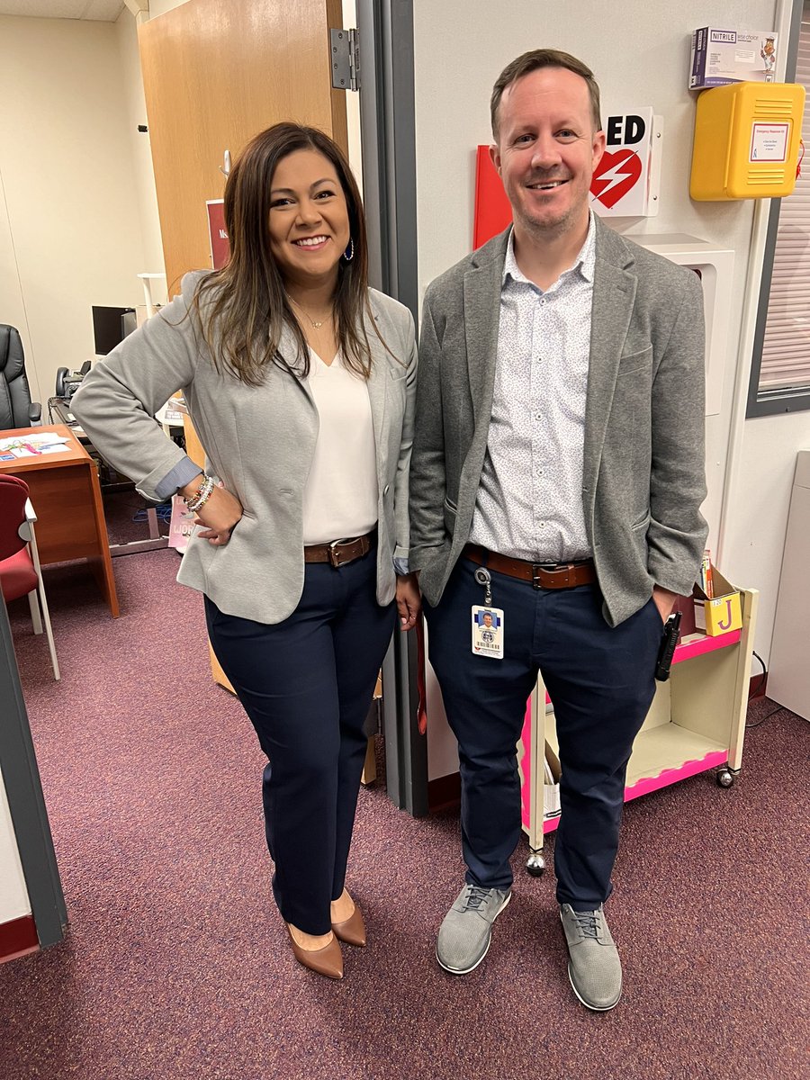 This admin team is on the same wavelength! @NISDEvers #Twinning #Callibrated #Insync #DynamicDuo