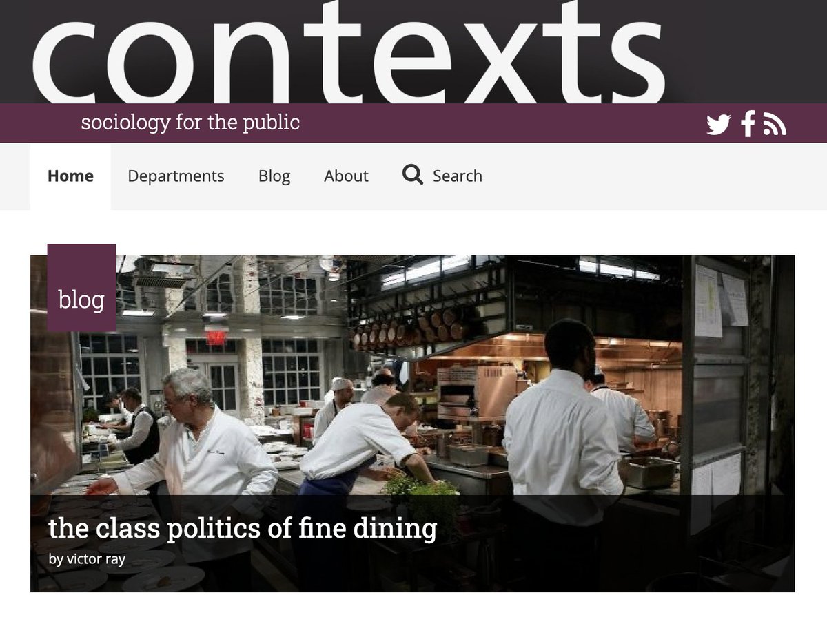 ICYMI, last week in @contextsmag, I published a piece about my time working in NYC fine dining for the legendary chef David Bouley. It's gotten more attention than anything I've written recently. contexts.org/blog/the-class…