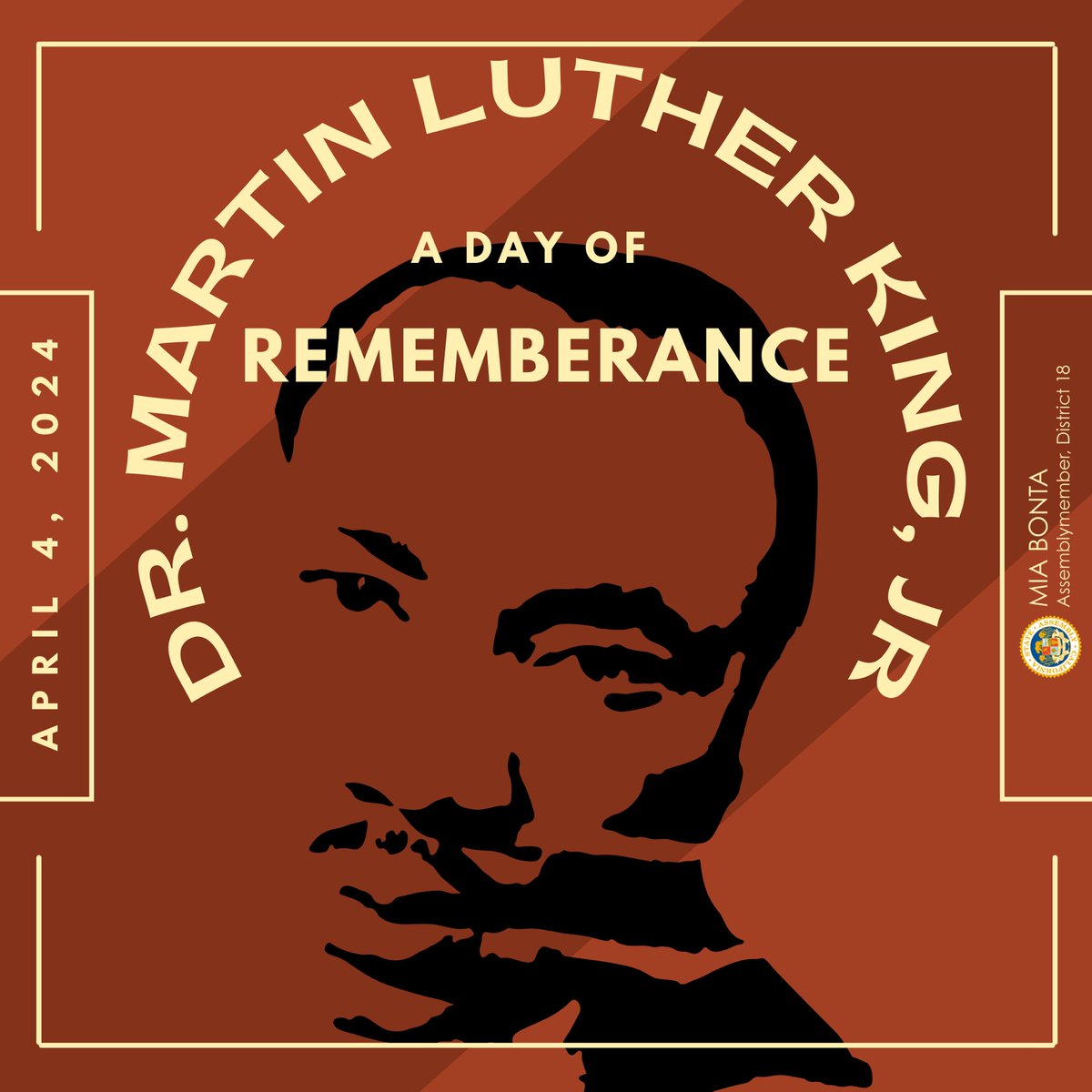 Celebrating Dr. King: Civil rights leader, minister and recipient of the Nobel Peace Prize, Dr. King & his courageous leadership forever changed the face of #AD18 and America. Each year, on 4/4 the National Civil Rights Museum honors the life & legacy of Dr. Martin Luther King Jr