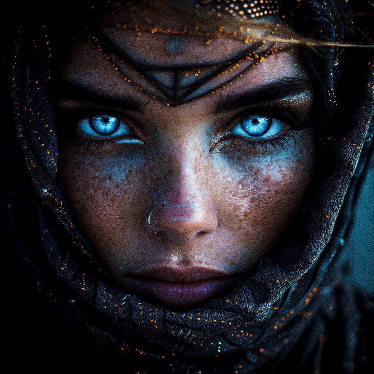 Just add some spice for captivating blue eyes 🤌👀🌀