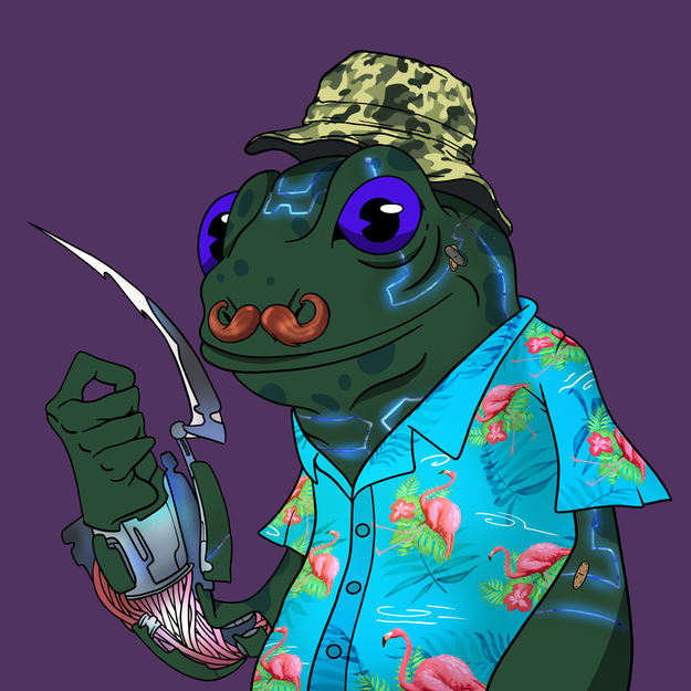 Crystalic_Trend's tweet photo. Can't wait to see this buddy upgraded by @SCUMSOL !
!FF @CyberFrogsNFT https://t.co/JpDRUzq0ti