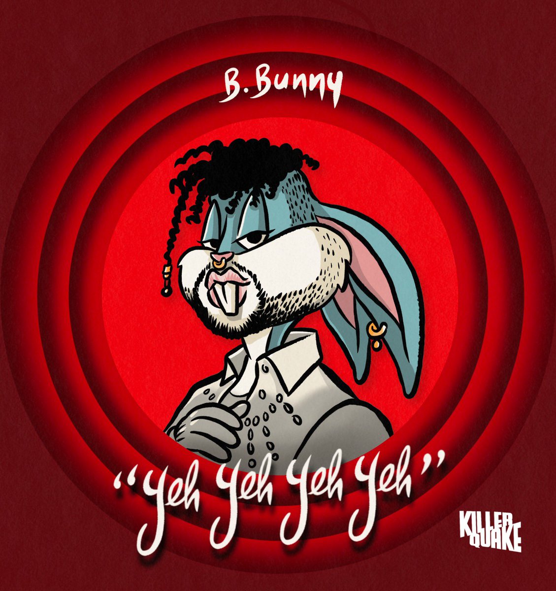 Música urbana de ayer y hoy presenta:
🎶yeh yeh yeh ye🎶 

Reír te cambia la vida. 
Cámbiasela a los demás 😃
Shop 👕👇
killerquake.com.mx

#BadBunny #Música #Urbano #Latino
#BugsBunny #Playeras #KillerQuake