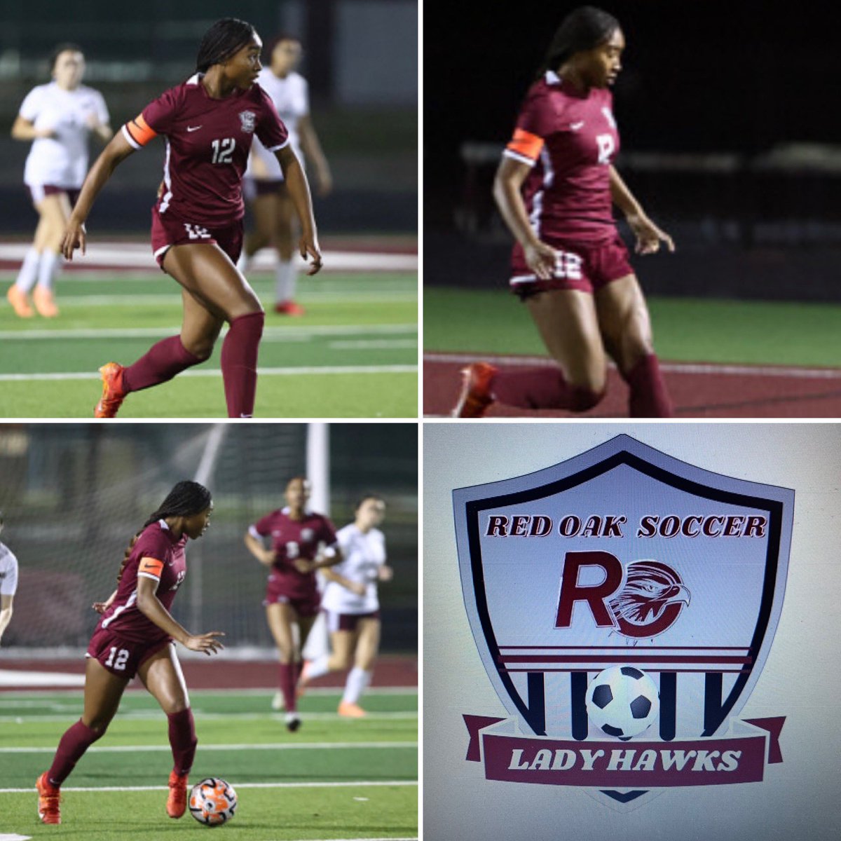 Congrats to #12 Jr. Captain Aja Nelson for earning District 14-5A CO-OFFENSIVE PLAYER OF THE YEAR.Southeastern Louisiana University commit,athletic and fast! She scored 29 goals and 13 assists @ROHSSoccer @roisdathletics @SportsDayHS @LethalSoccer @LionUpSoccer @ajanelson2025