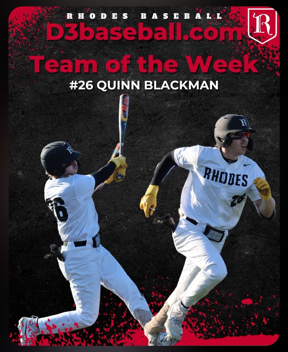 Rhodes College Baseball tweet media