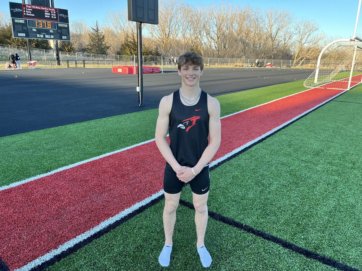 110HH 🥇
14.46
<a href="/Bradywallace18/">Brady wallace</a> hits the <a href="/DrakeRelays/">Drake Relays</a> Blue Standard and automatically qualifies for the Drake Relays #RollCards