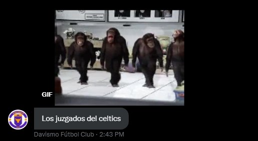 LosCelticanos's tweet photo. @_LittleCUP @DavismoFC @LigaLM10 RACISTAS NAO! https://t.co/Q9YFCzz1MA