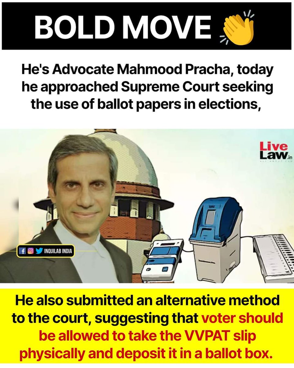 JUS_FANofRG's tweet photo. This person has been fighting really hard for fair elections. Please support him with his movement.There are very few people who instead of sitting &amp; cribbing actually try to do something please don't disappoint him
#NoEVM #NoBJP
#SayNoToBJP
#SayNoToEVM
#BallotPaper
#BallotVoting https://t.co/RcJMaSiRq0