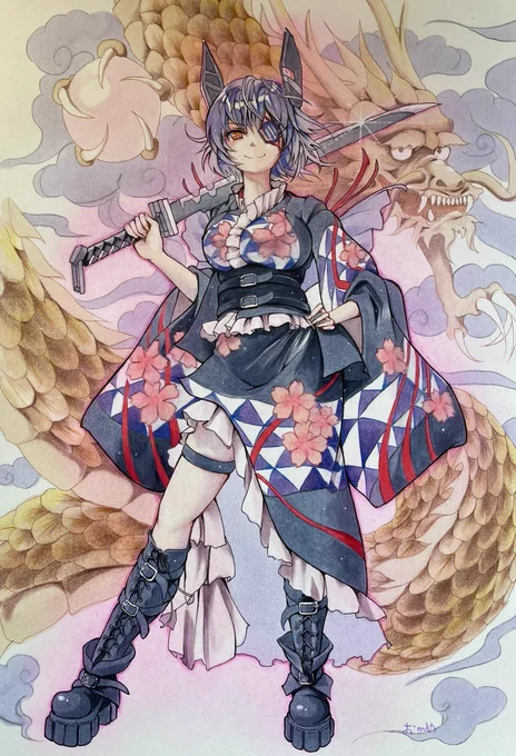 #このタグを見た人は黙って刀を持ったキャラを貼れ 