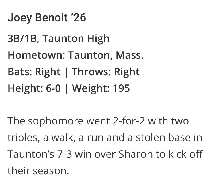 Joey Benoit in the “heart” of the #tiger lineup! #gamer