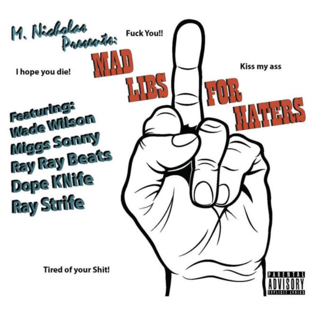 UrbanVaultUK's tweet photo. ~ #MNicholas - #MadLibsForHaters (#Album/#Audio/@iTunes/@Spotify) https://t.co/jeaHZLpJJk #UVNews #Trenton #NewJersey #Rap #HipHop #TrapBeats #HipHopMusic #UndergroundHipHop #NewMusic #MusicNews @MJsHipHopConnex RT @UrbanVaultUK https://t.co/xS5ICIcJQs