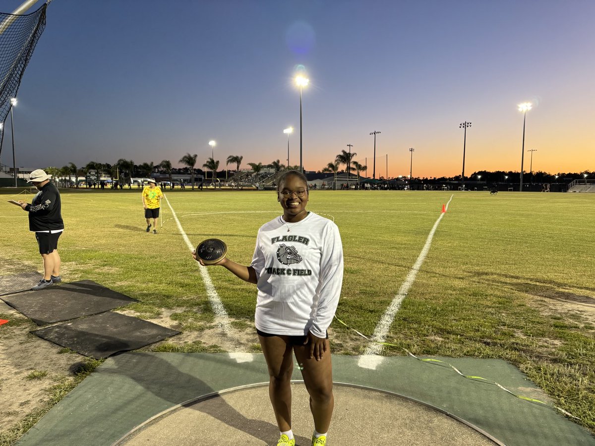 Congratulations Maya Tyson winner in shot put for the third straight year.  Plus this year discus 5 star champion.