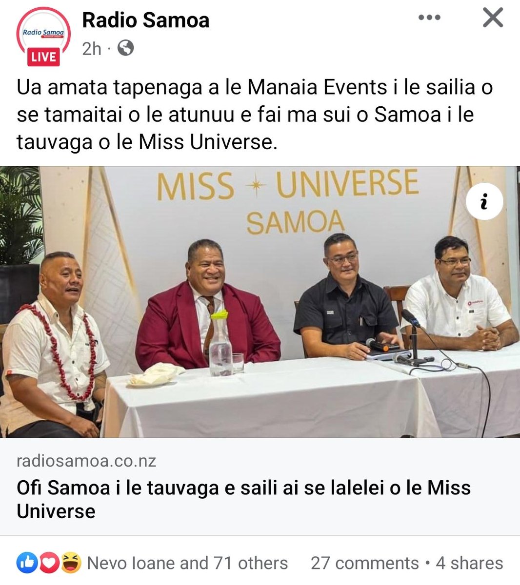 The optics don't look great when it's a table full of men announcing another local beauty pageant. 🙃