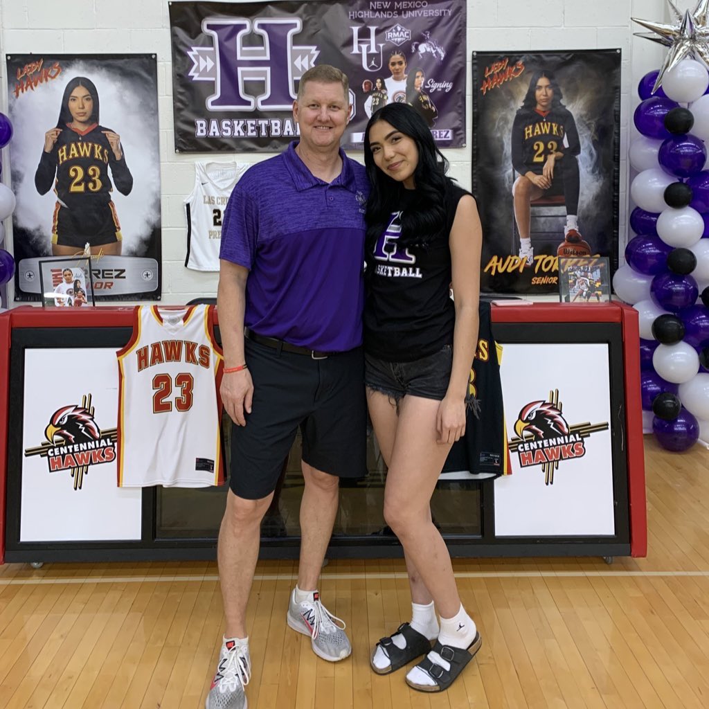 Congratulations <a href="/AudiTorrez/">Audi Torrez</a>! She’s officially a NMHU Cowgirl. #letsride <a href="/NMHU_Athletics/">NMHU Athletics</a>