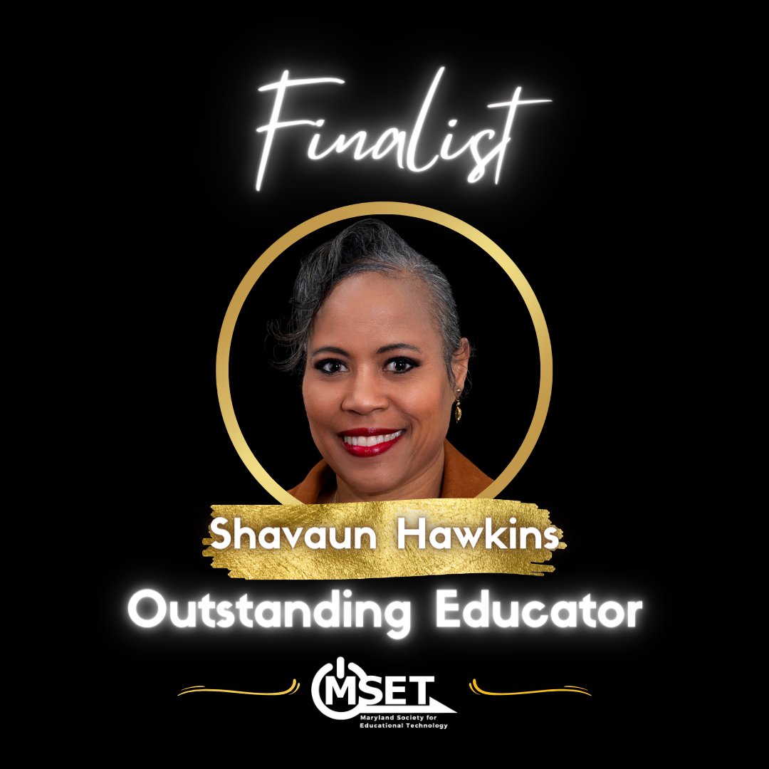 🌟 Congrats to Shavaun Hawkins on being a finalist for the MSET Outstanding Teaching Using Technology Award! A true pioneer, she integrates tech into learning, empowering students to creatively express themselves. Here's to innovation in education! 🚀 #MSET2024 #EdTech