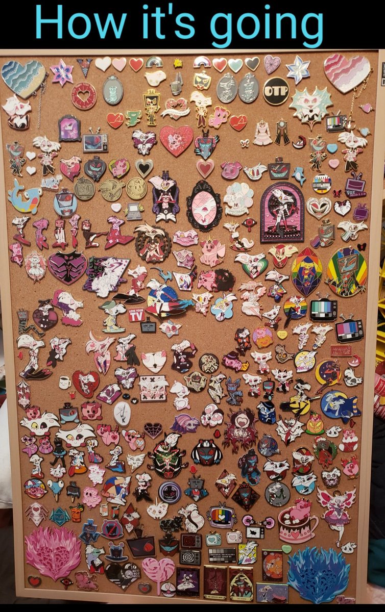 IKilledTheRadi0's tweet photo. So that #staticspider #tvdust #staticdust #voxangel pin collection, eh? https://t.co/HWEZnhGAw3