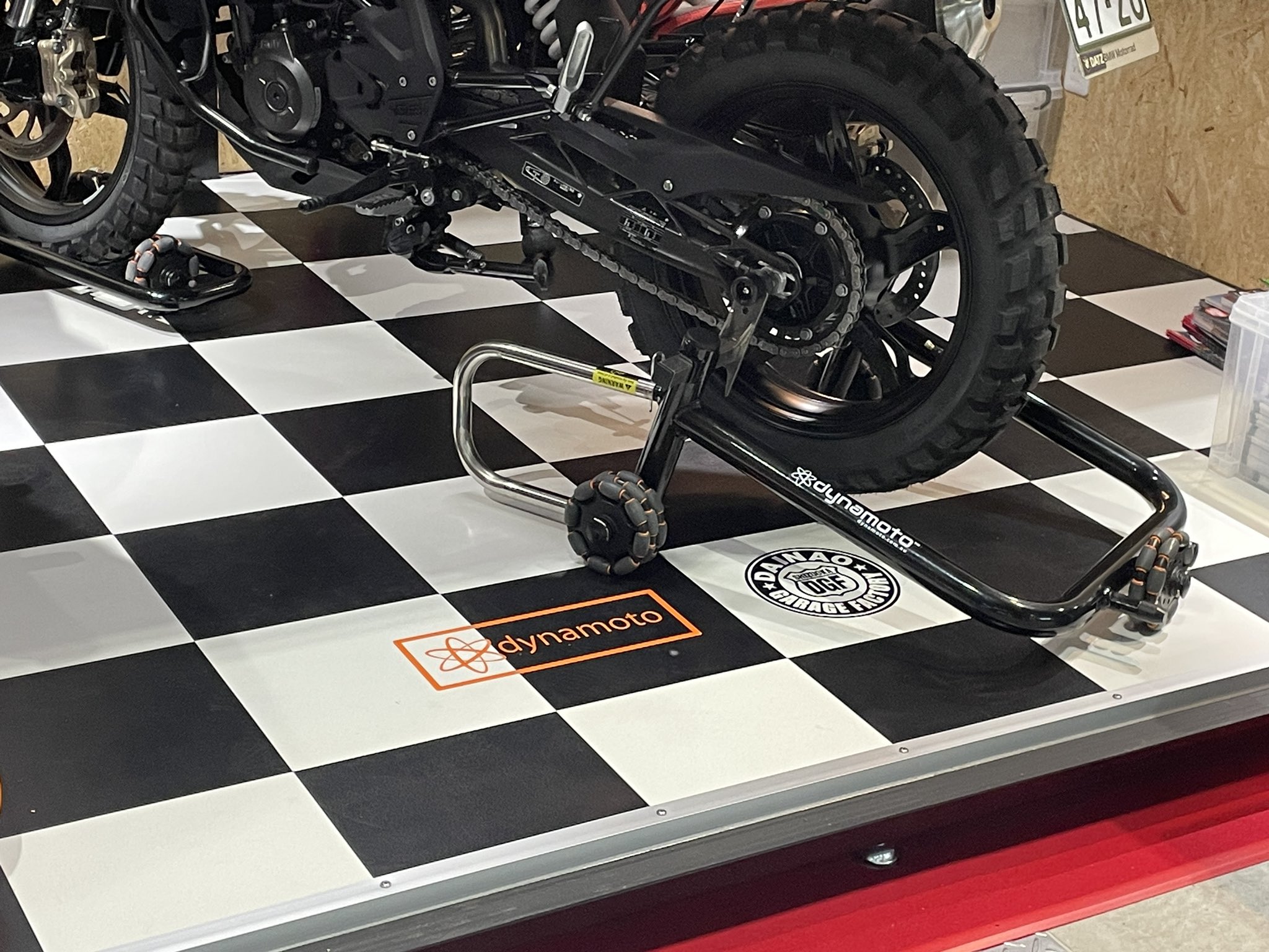 楽天市場】Dynamoto ダイナモト バイクスタンド Double HARLEY