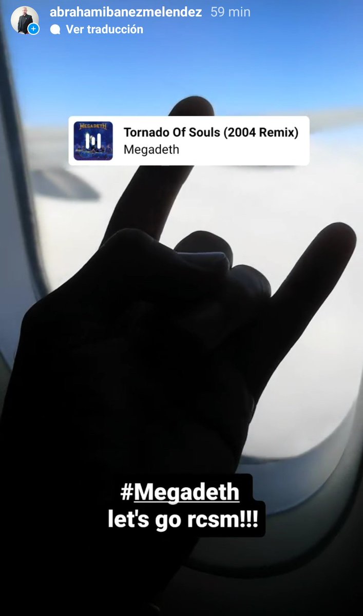 IbanezAbraham's tweet photo. Y, nuevamente, nos fuimos a ser muy felices. Larga vida al metal @Megadeth #Megadeth #Arena1 #Perú https://t.co/2EQp3CsXVG