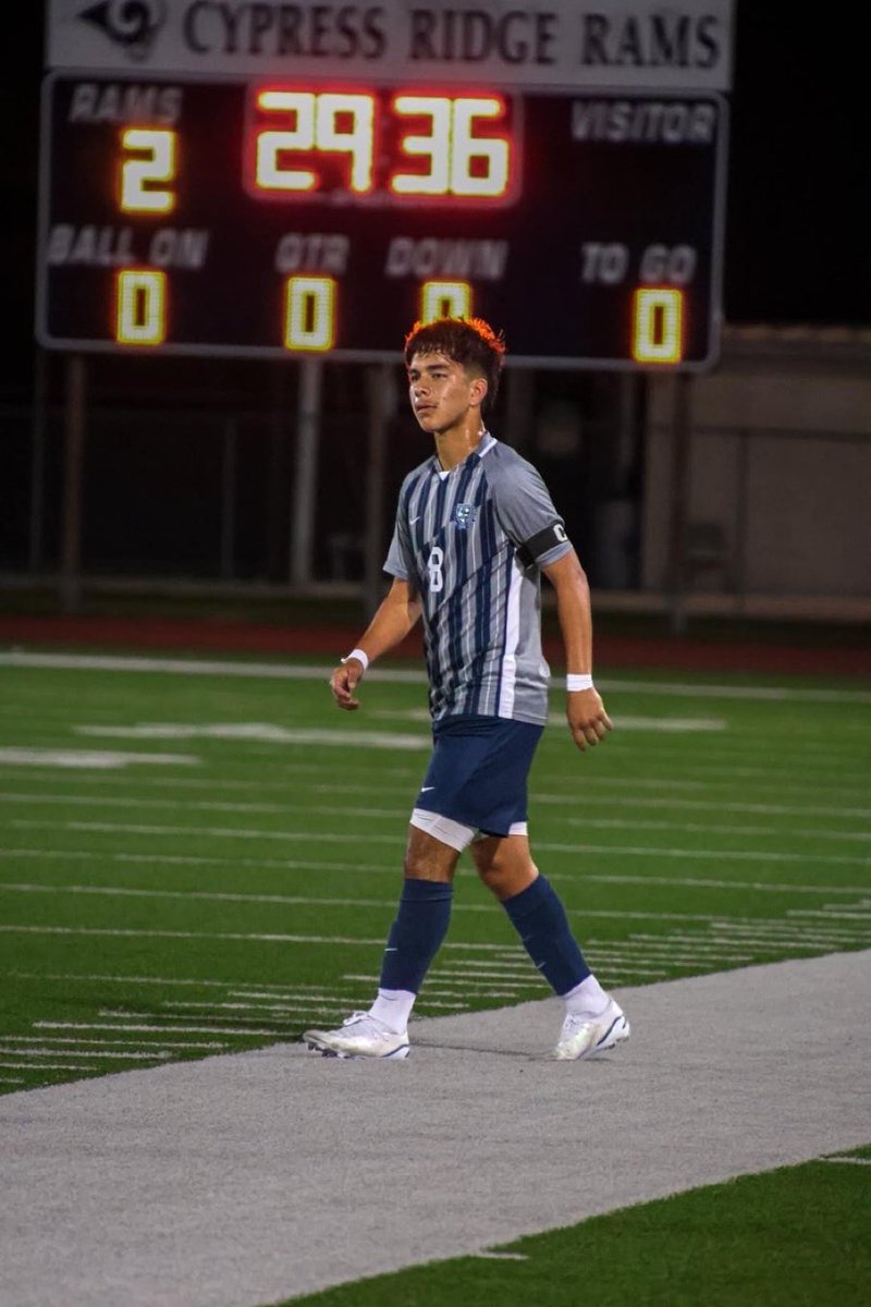 Congrats to Allen Iverson Rojas Garcia for being named 17-6A Most Valuable Player for back to back seasons! ⁦@CypressRidgeHS⁩