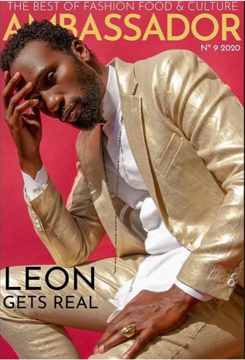 Talent: LEON Founder & Editor: @iammusajackson Creative director & Photographer @paulmorejon Grooming @stevenricenyc Red & Gold Suit & shirt @edwingdangelo Ring @maikosuzuki #TBT