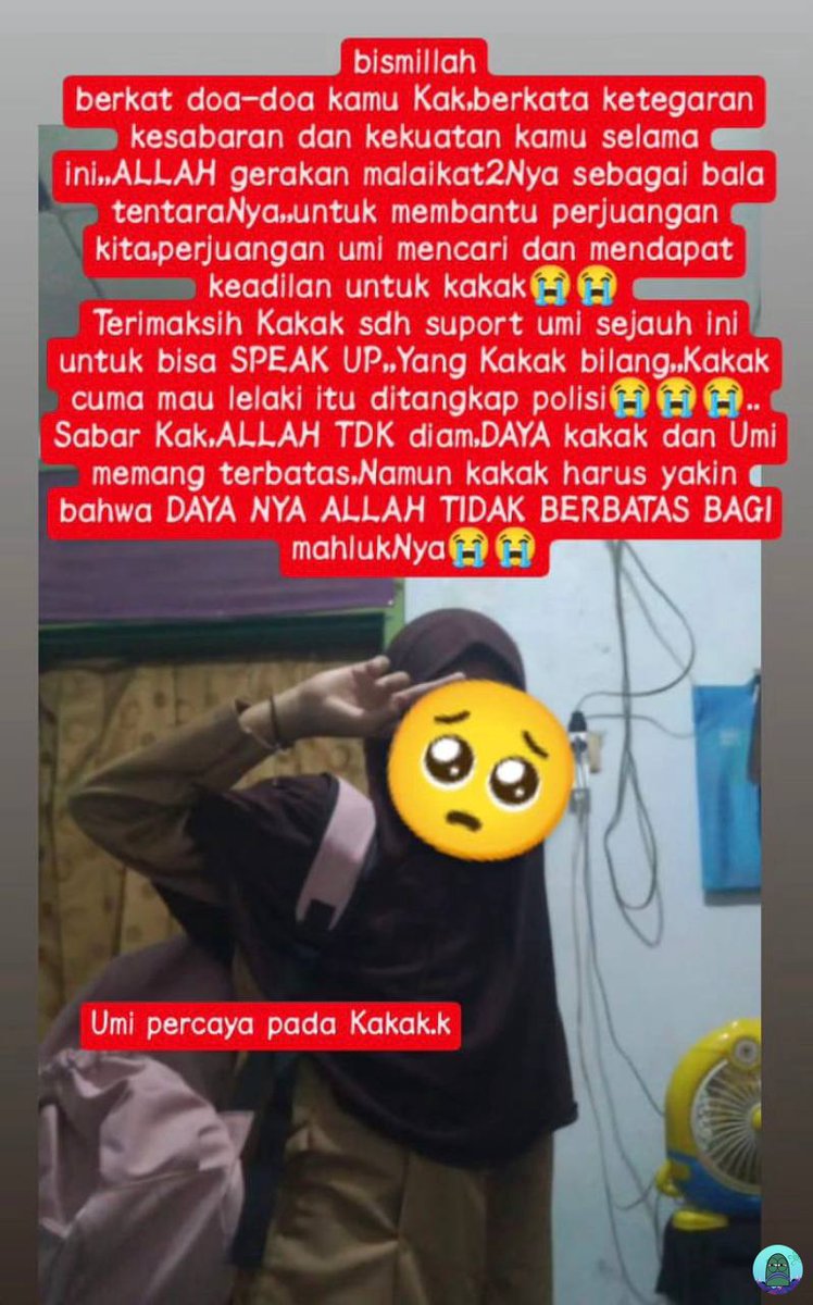Tanyarl TWITTER PLEASE DO YOUR MAGIC !!! Bantu up dan kawal kasus ini, kasian ibunya sudah lapor ke pihak berwajib tapi belum di tangkap juga pelakunya padahal statusnya sudah tersangka