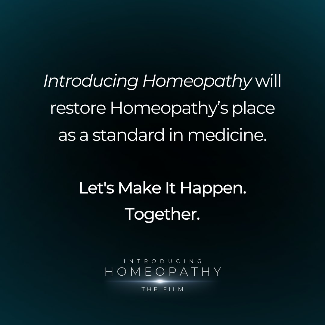 OrganicConsumer's tweet photo. Homeopathy is a powerful healing modality that changes lives. Until now, its voice has been silenced across the medical landscape. Introducing Homeopathy is a new professionally produced, feature-length film dedicated to bringing Homeopathy into every household and healthcare system globally. https://t.co/KFngcW81kg