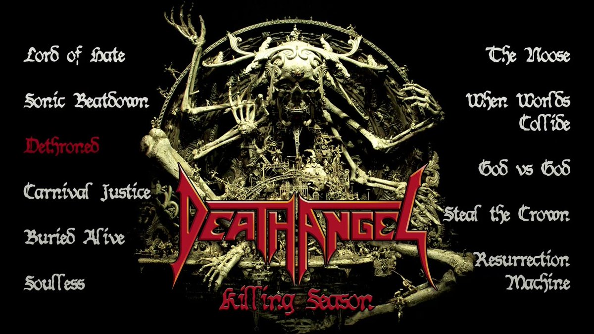 DEATH ANGEL - Killing Season (OFFICIAL FULL ALBUM STREAM) - Check here metal-rock-punk-news.blogspot.com/2024/04/death-… - @deathangel #deathangel