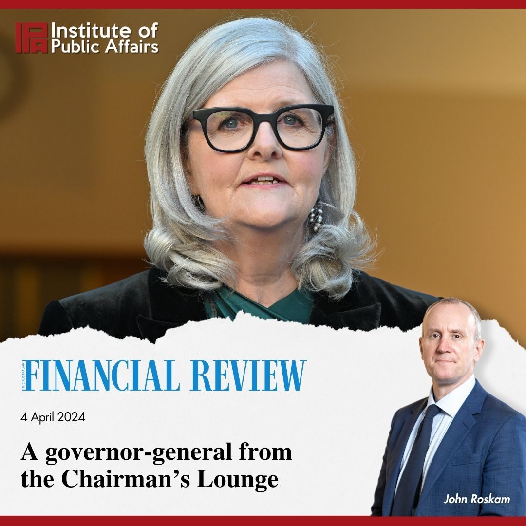 The Prime Minister is truer than he knows when he says Sam Mostyn represents ‘modern Australia’. It’s a nation of talkers, not doers. In today’s @FinancialReview, John Roskam writes how the Qantas Chairman’s Lounge set really runs the country. #auspol Full story:…