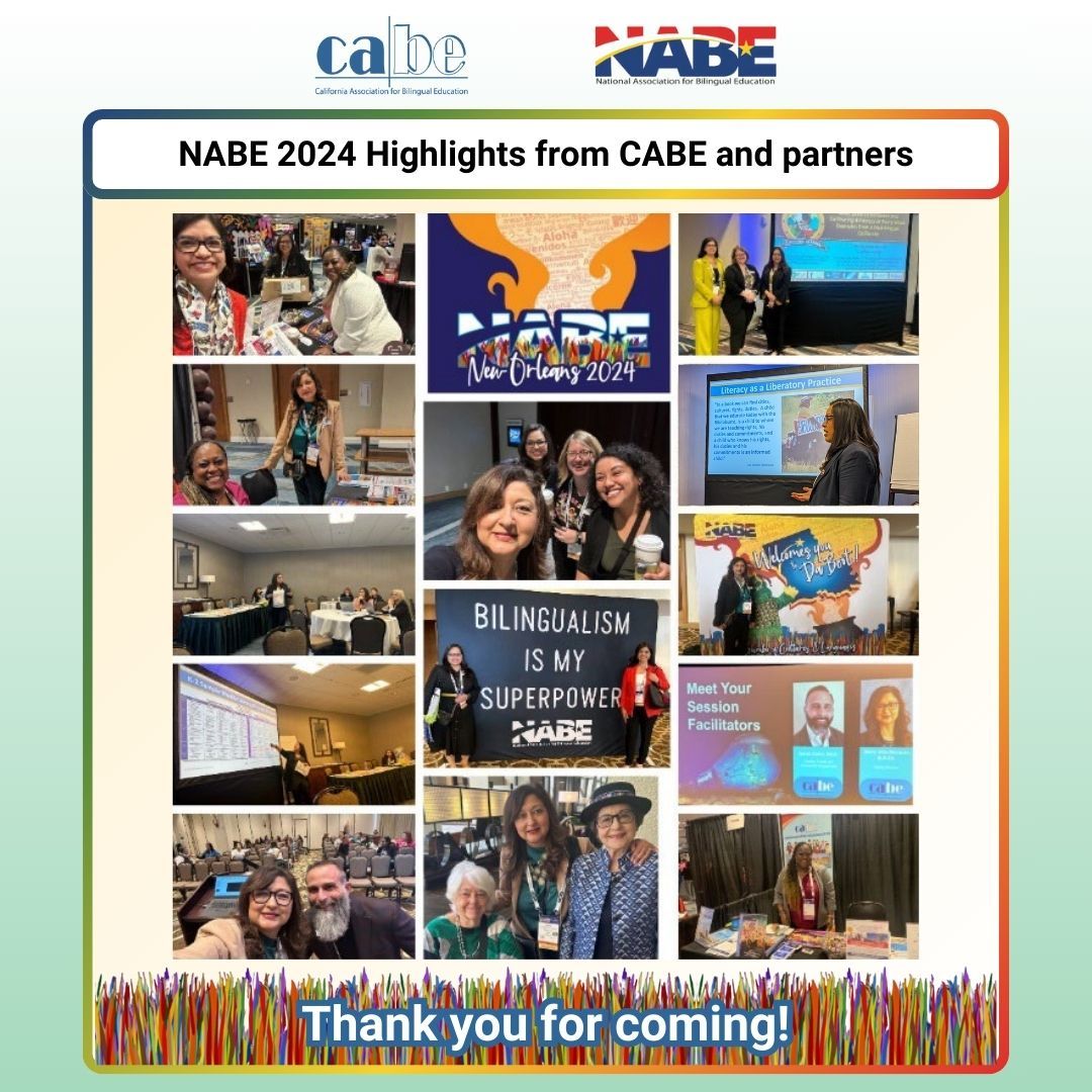 It was great to connect to @nabeorg partners nationwide at last week's #NABE2024 in #NOLA last week! Bilingualism is our Superpower! ✊