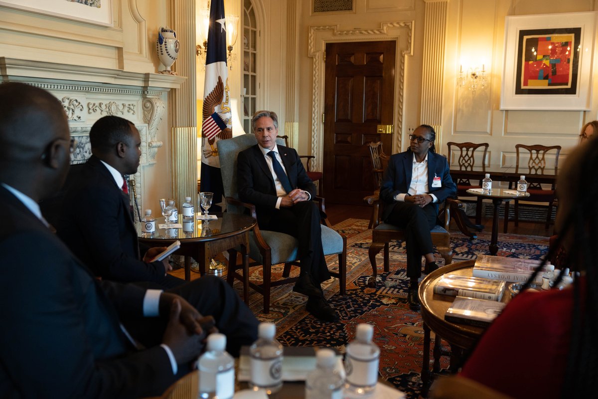 Special Envoy: Human Rights of LGBTQI+ Persons (@us_se_lgbtqi) on Twitter photo A year ago <a href="/SecBlinken/">Secretary Antony Blinken</a> & I met Ugandan human rights defenders to discuss the Anti-Homosexuality Act. Since then, violence against LGBTQI+ Ugandans has risen 300%, untold LGBTQI+ persons evicted, HIV programs jeopardized, and NGOs defending minorities increasingly targeted. This A year ago <a href="/SecBlinken/">Secretary Antony Blinken</a> & I met Ugandan human rights defenders to discuss the Anti-Homosexuality Act. Since then, violence against LGBTQI+ Ugandans has risen 300%, untold LGBTQI+ persons evicted, HIV programs jeopardized, and NGOs defending minorities increasingly targeted. This