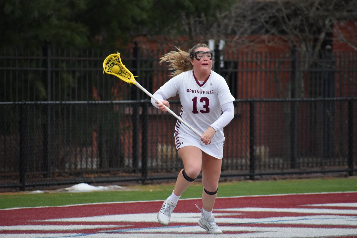 Arielle Johnson Records 100th Career Assist in 14-8 #SpringfieldCollege Women's Lacrosse Win at Coast Guard tinyurl.com/2de5qame #d3lax

🔻Johnson is 1st in program history to reach 100 career assists &amp; 16th to reach 150 career points
🔻Springfield improved to 5-0 in NEWMAC